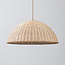 Hanglamp Norinda met gevlochten rotan - naturel