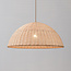 Hanglamp Norinda met gevlochten rotan - naturel