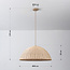 Hanglamp Norinda met gevlochten rotan - naturel