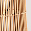 Staande lamp Floris met gevlochten bamboe - naturel