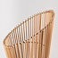 Staande lamp Floris met gevlochten bamboe - naturel