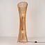 Staande lamp Floris met gevlochten bamboe - naturel