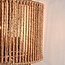 Wandlamp Navira van handgevlochten touw - naturel
