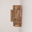 Wandlamp Navira van handgevlochten touw - naturel