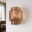 Wandlamp Navira van handgevlochten touw - naturel