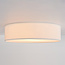 Plafondlamp Paulina met geribbelde fluwelen kap - beige
