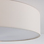 Plafondlamp Jantine met stoffen kap - beige