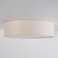 Plafondlamp Jantine met stoffen kap - beige