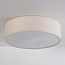 Plafondlamp Jantine met stoffen kap - beige