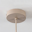 Hanglamp Janah met handgevlochten papieren kappen - beige