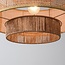 Hanglamp Nirvia met bamboe kap - bruin