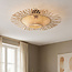 Plafondlamp Shirley van bamboe - naturel