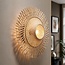 Wandlamp Shirley van bamboe - naturel