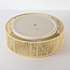 Plafondlamp Robian met kap van handgevlochten papiertouw - beige