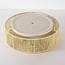 Plafondlamp Robian met kap van handgevlochten touw - beige