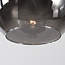Moderne hanglamp met smoke glas, 3-lichts - Loua
