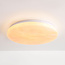 3-staps dimbare LED plafondlamp Corinda met marmerlook - wit