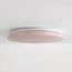 3-staps dimbare LED plafondlamp Corinda met donkere marmerlook - wit