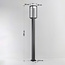 Staande buitenlamp Charles - 180 cm antraciet met geïntegreerde LED