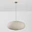 Hanglamp Siara met linnen kap - naturel- Ø60