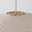 Hanglamp Siara met linnen kap - naturel- Ø60
