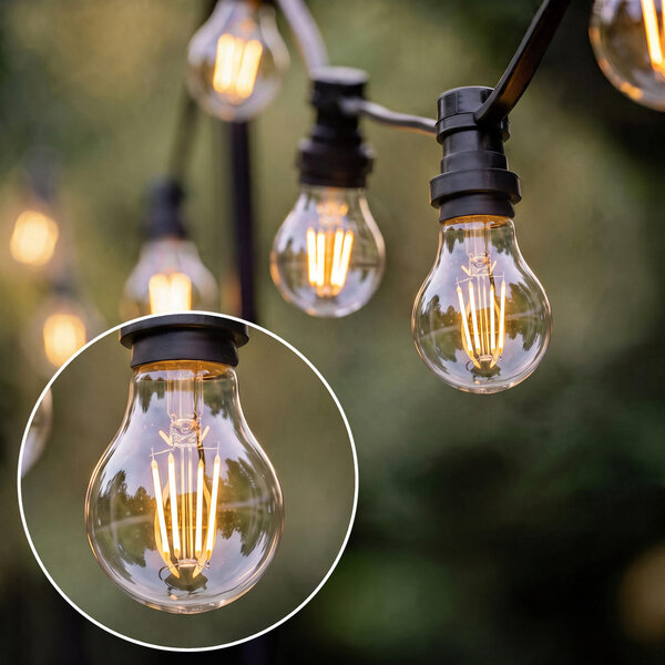 Prikkabel set met dimbare 3-staps 4,5W of 7W lamp in 2700K, Ø60 mm