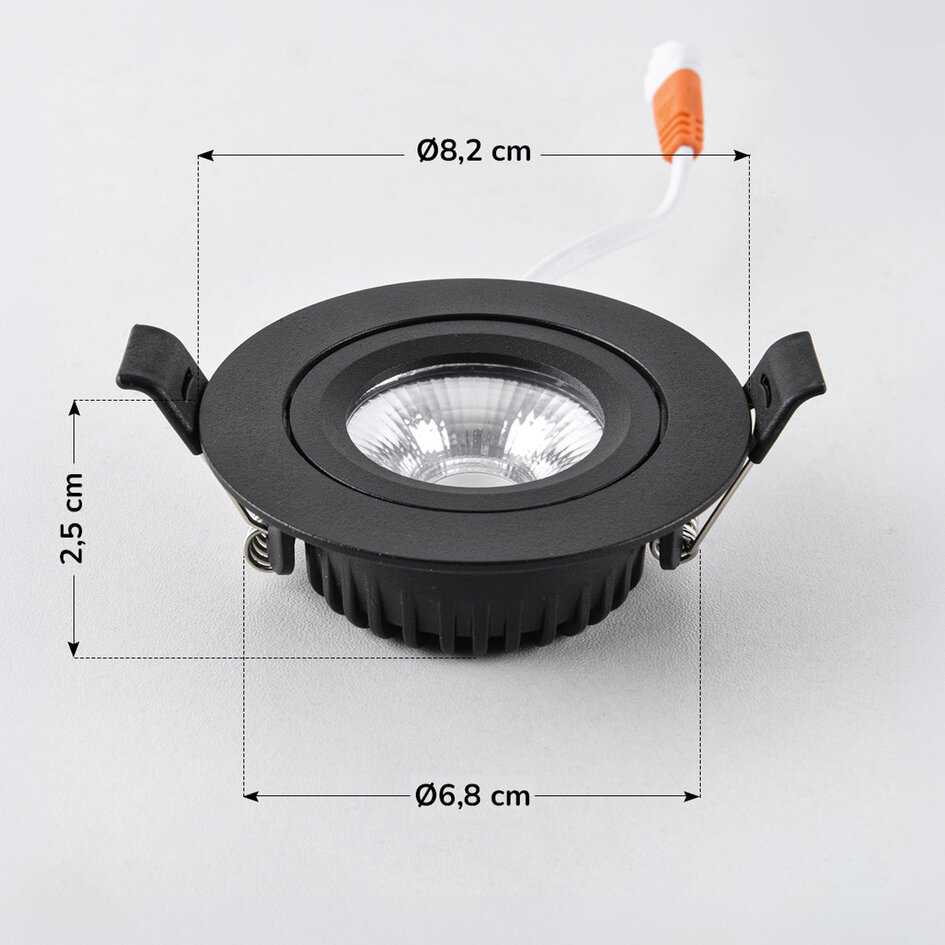 Inbouwspot Luuk met dim-to-warm functie - wit