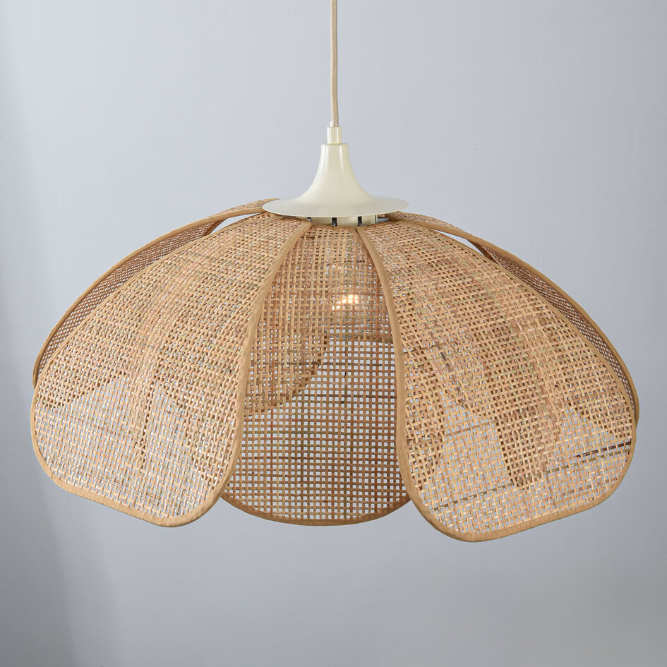 Hanglamp Falerie met rotan kap - naturel