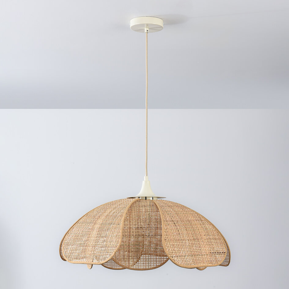 Hanglamp Falerie met rotan kap - naturel