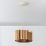 Hanglamp Vyra met houten kap - naturel
