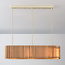 Hanglamp Hema met houten kap - naturel