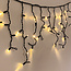 IJspegelverlichting koppelbaar | vanaf 3 meter met 114 LEDs – warm wit | rubber
