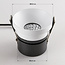 9W inbouwspot Meya met ring 2 in wit