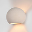 Wabi Sabi wandlamp Bolia van cement - wit