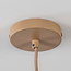 Hanglamp Flima met gevlochten bamboe - bruin