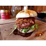 Black Angus hamburger