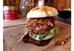 Black Angus hamburger