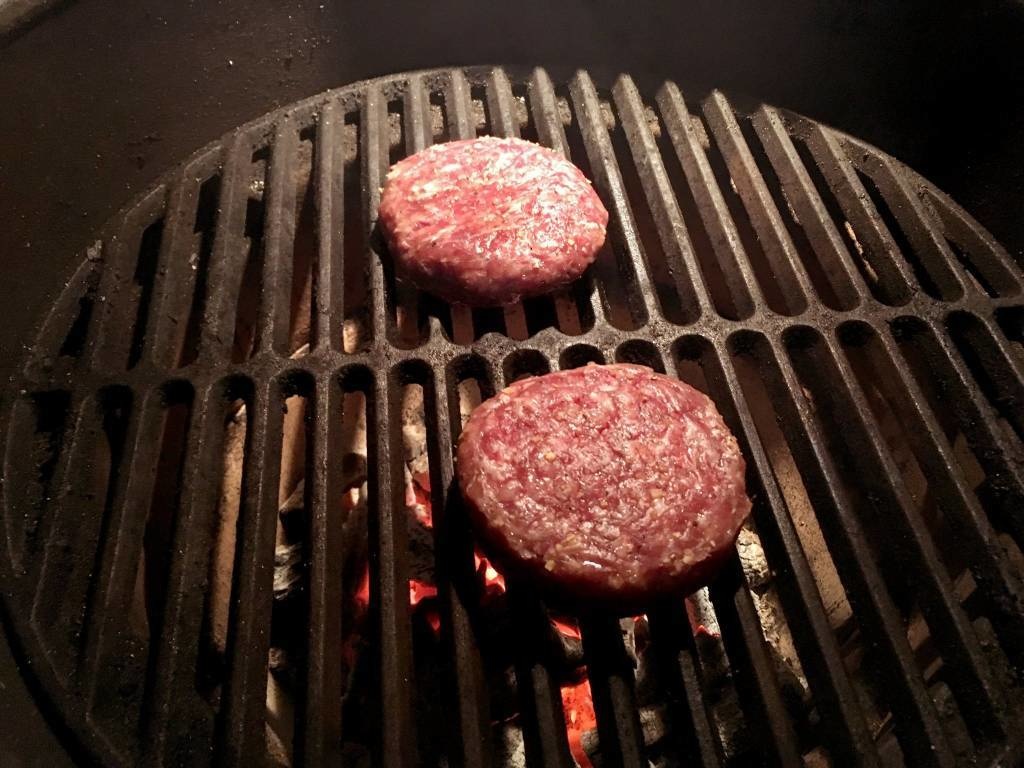 Black Angus hamburger