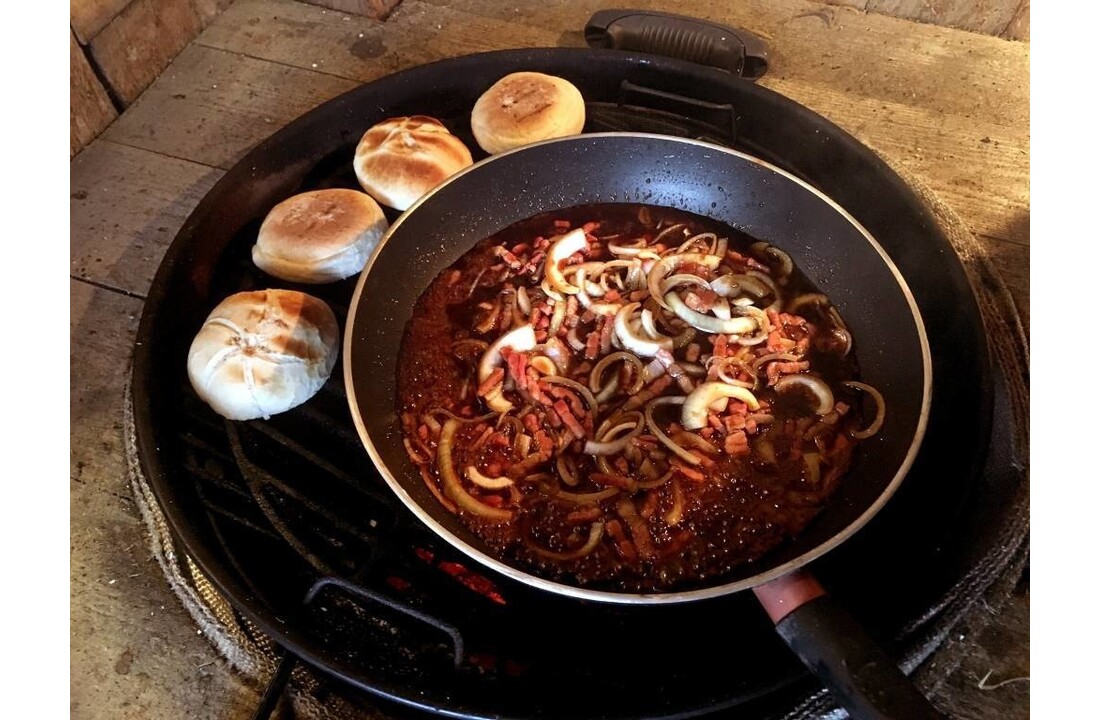 Black Angus hamburger