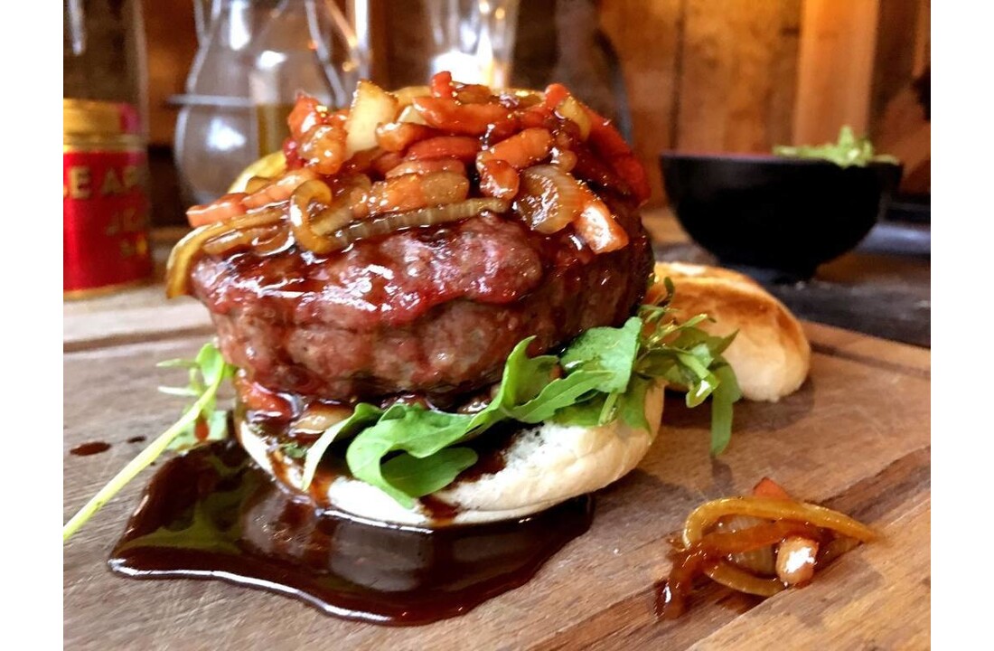 Black Angus hamburger