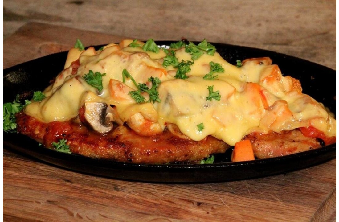 Schnitzel gepaneerd - bovenbil