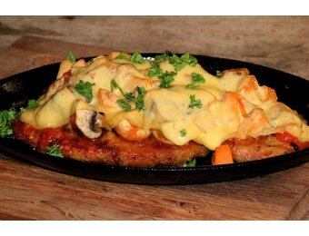 Schnitzel gepaneerd - bovenbil