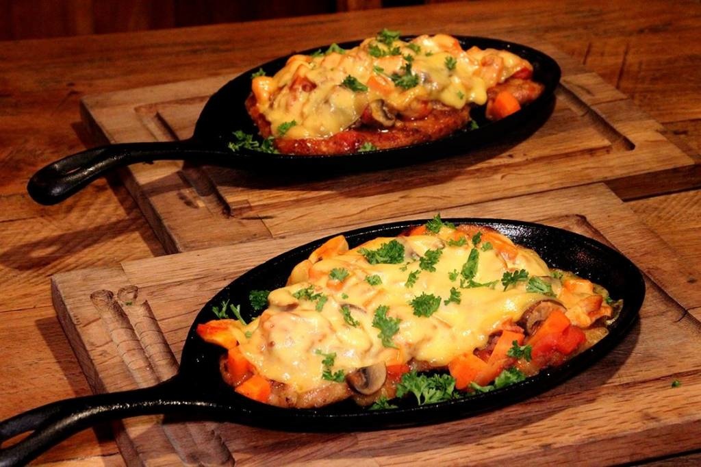 Schnitzel gepaneerd - bovenbil