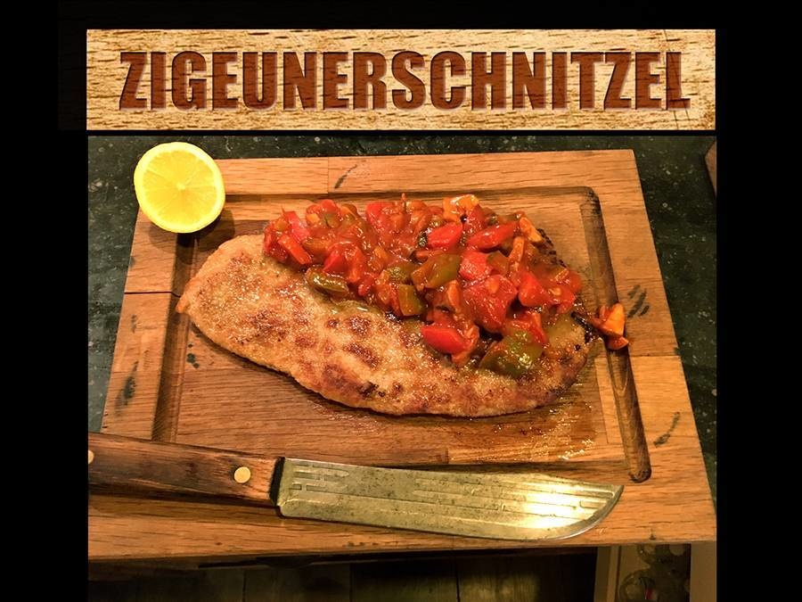Schnitzel gepaneerd - bovenbil