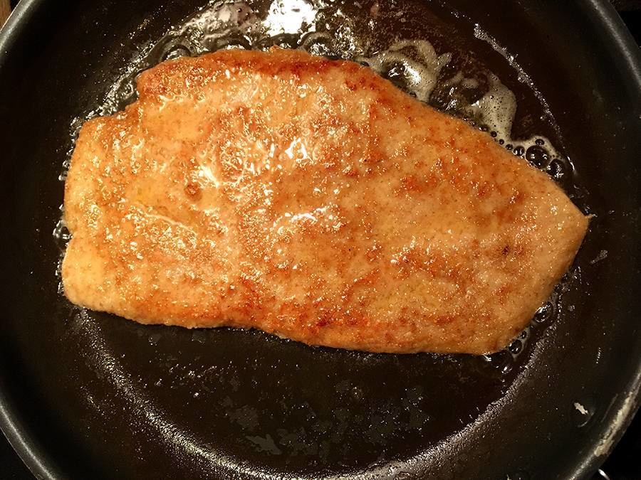 Schnitzel gepaneerd - bovenbil