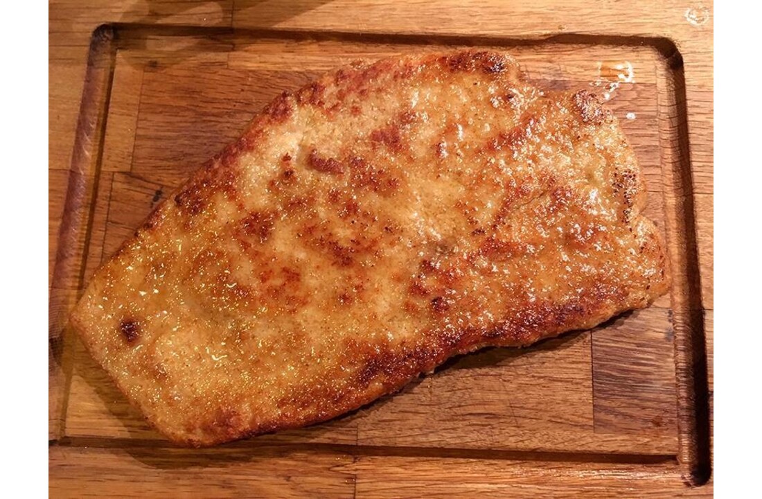 Schnitzel gepaneerd - bovenbil