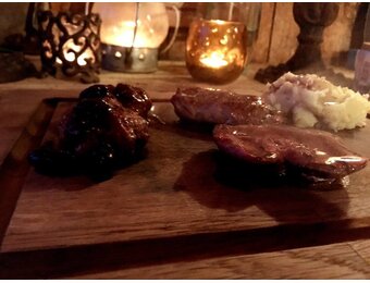 Wild zwijn -en herten trio