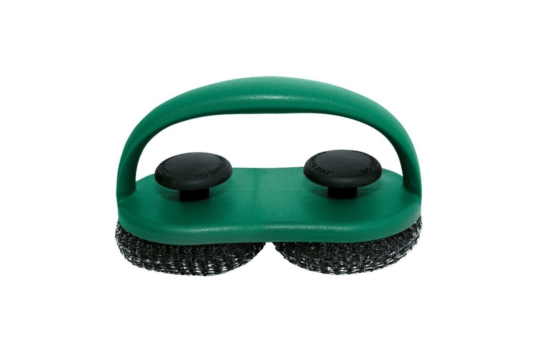 DUAL BRUSH GRID SCRUBBER