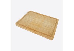 Vleesplank met sapgeul uit bamboe40x30x3cm