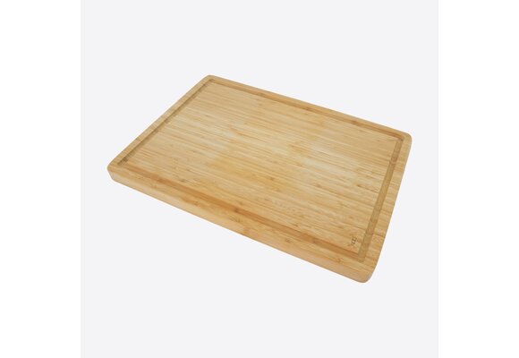 Vleesplank met sapgeul uit bamboe40x30x3cm